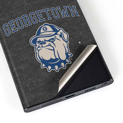 Georgetown University Hoyas Bulldog Galaxy Skins